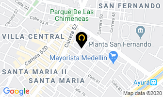 Mapa de Itagui Plaza Hotel en Itaguí