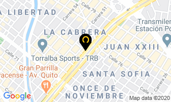 Mapa de Italmuebles en Bogotá D.C