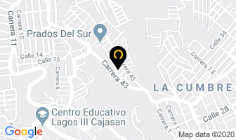Mapa de Itugas en Bucaramanga