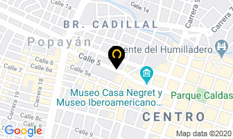 Mapa de Iván Botero Gómez S.a. en Popayán