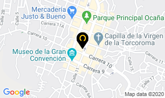Mapa de Iván Cabrales Inmobiliaria en Ocaña