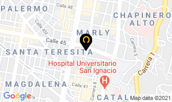 Mapa de Ivan Padilla Dentar Corp en Bogotá D.C