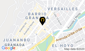 Mapa de Ivonne Internacional en Cali