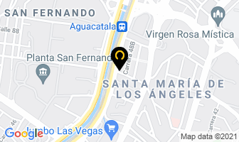 Mapa de Iwanna Ice en Medellín