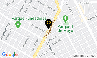 Mapa de Izquierdo Pabón Milton en Valledupar