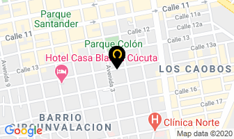 Mapa de J & H Celucopy.com en Cúcuta