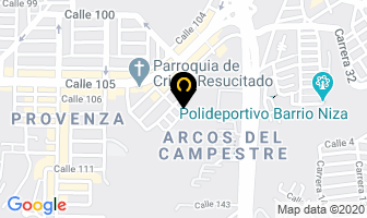 Mapa de J & S Confecciones en Bucaramanga
