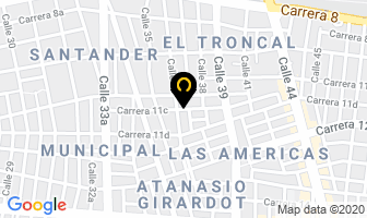 Mapa de J-Express Mensajería en Cali