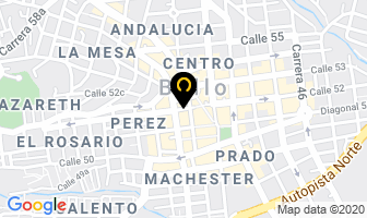 Mapa de J & F Construcciones en Bello