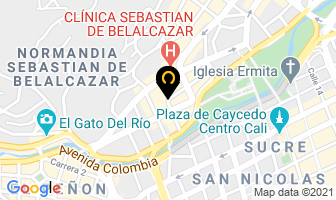 Mapa de J-tech Artículos Importados en Cali