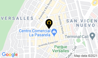 Mapa de J.a. Ingeniería F.r. en Cali