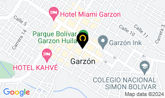 Mapa de J.a Servicios Integrales. Jorge Alfaro en Garzón