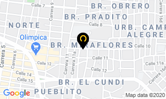 Mapa de J.a.b. en Santa Marta