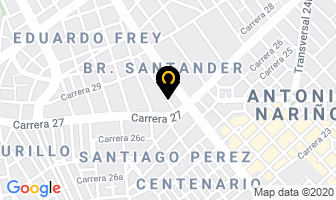 Mapa de Jabonería La Increíble Ltda. en Bogotá D.C