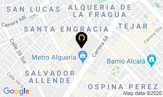 Mapa de Jabonería Roa Ltda. en Bogotá D.C
