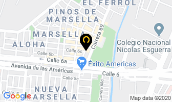 Mapa de Jabónes Axelwell en Bogotá D.C