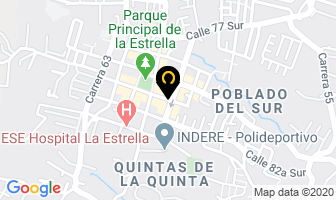 Mapa de Jabones El Rendidor en Medellín