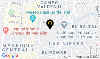 Mapa de Jabones Integrales S.a. en Medellín