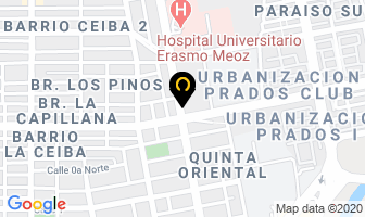 Mapa de J.a.c. Grupo Inmobiliario en Cúcuta