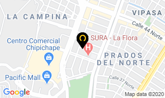 Mapa de Jacal Publicidad en Cali