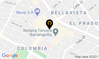 Mapa de Jagutiérrez Automóviles en Barranquilla