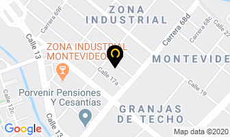 Mapa de Jaibel Ltda. en Bogotá D.C
