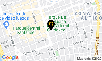 Mapa de Jaime Osorio Norberto en Neiva