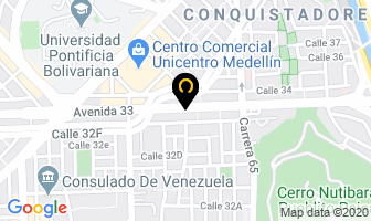Mapa de Jaisned en Medellín