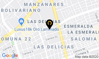 Mapa de Jamc Fibra De Vidrio en Cali