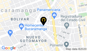 Mapa de Janetextil - Lavandería De Ropa en Bucaramanga