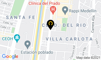 Mapa de Jaramillo Cuartas Paula en Medellín