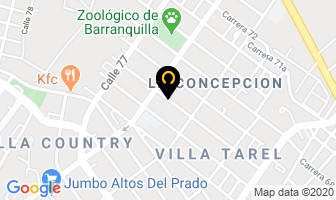 Mapa de Jardin Cecy en Barranquilla
