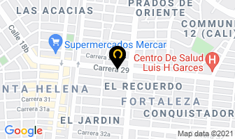 Mapa de Jardin Del Mueble en Cali