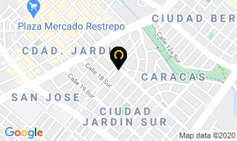 Mapa de Jardin Rock  Café & Comidas en Bogotá D.C