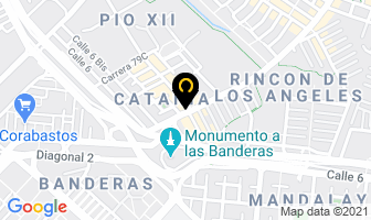 Mapa de Jardines Del Tropico en Bogotá D.C