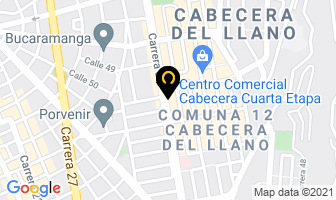 Mapa de Jarronel en Bucaramanga