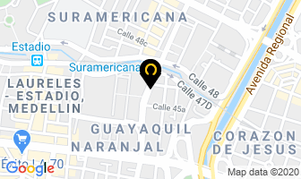 Mapa de Jaulas La 65 en Medellín
