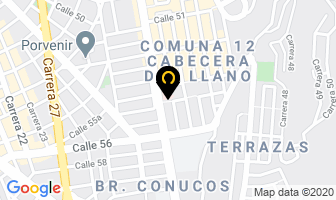 Mapa de Jauregui Durán Isabel Eugenia en Bucaramanga