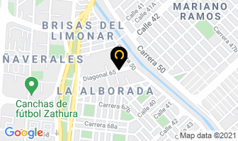 Mapa de Javier Y Cielo Tango Show en Cali