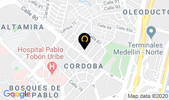 Mapa de Jb Maní en Medellín