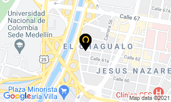 Mapa de Jb Maquinas en Medellín
