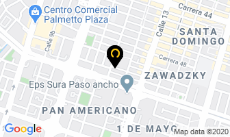 Mapa de Jc Music Entertainment en Cali