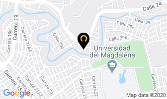 Mapa de Jcom Soluciones en Santa Marta