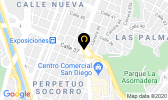 Mapa de Jd Ossa & Cía. en Medellín