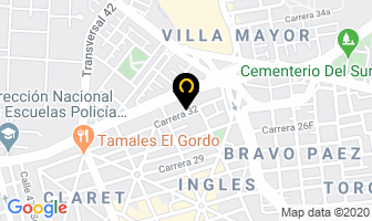 Mapa de Jec Multiherrajes S.a. en Bogotá D.C
