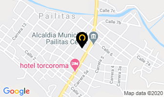 Mapa de Jecenter Hotel en Pailitas