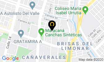 Mapa de Jecux Publicidad Digital en Cali