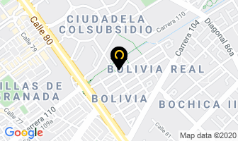 Mapa de Jegro & Cía en Bogotá D.C
