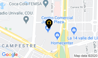 Mapa de Jenniffer Fashions en Cali