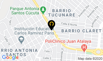 Mapa de Jenni's Glam Boutique en Cúcuta